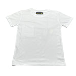 4Giveness T-Shirt Tinta Unita Girocollo per Bambina FGC4077 BIANCO 4GIVENESS 