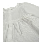 Babyvip Camicia Tinta Unita con Bottoni per Bambina T1353J BIANCO BABYVIP 