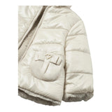 MAYORAL giubbino reversibile tinta unita con zip e cappuccio Panna per Neonata 2480X PANNA MAYORAL 