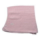 Cnd Coperta Tinta Unita con Logo per Neonata EIIEIIE ROSA CND 