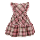 MONNALISA abito giromanica stampa fantasia Rosa per Neonata 31B911 ROSA MONNALISA 