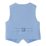 Sarabanda Gilet Tinta Unita con Bottoni per Bambino 08020 AZZURRO SARABANDA 