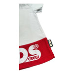 Gcds Abito Mezza Manica Tinta Unita con Logo per Neonata 027947 BIANCO GCDS 