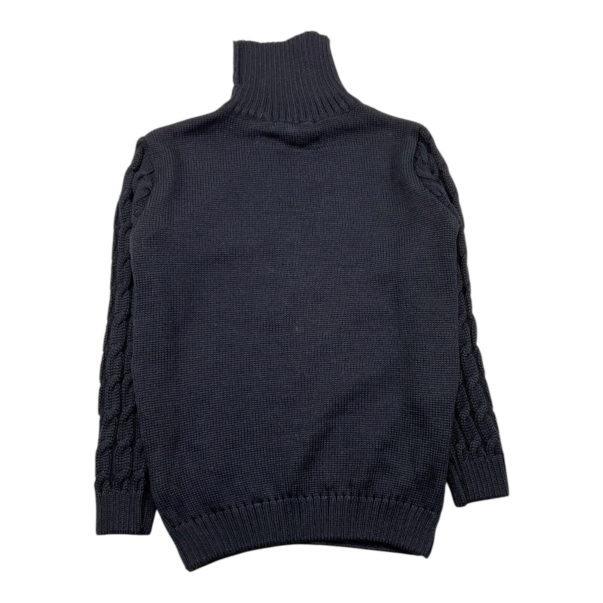 NUPKEET maglia collo alto tinta unita Blu per Bambino 4DNK419 BLU NUPKEET 