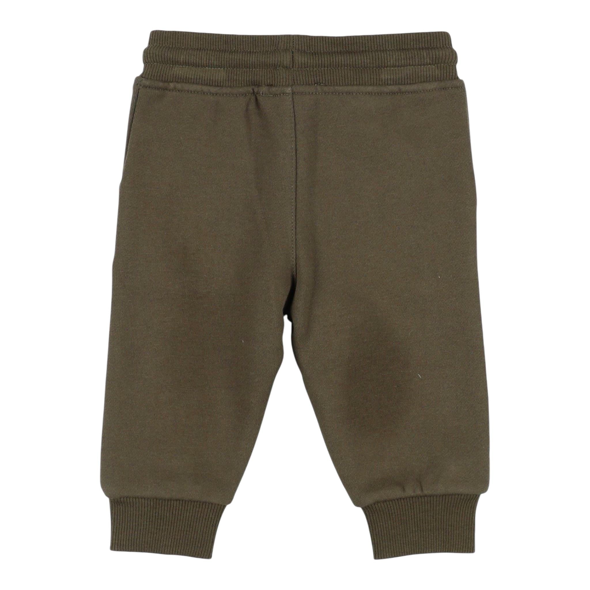 TIMBERLAND pantalone tuta tinta unita con logo Verde per Bambino T24C38 VERDE TIMBERLAND 