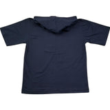 Paolo Pecora T-Shirt Tinta Unita con Cappuccio per Bambino PP4352 BLU PAOLO PECORA 