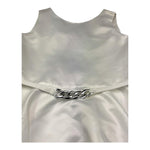 Liu Jo Abito Giromanica Tinta Unita per Bambina GA5001 BIANCO LIU JO 