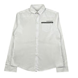 Daniele Alessandrini Camicia Manica Lunga Tinta Unita  per Bambino 1235C1041 BIANCO DANIELE ALESSANDRINI 