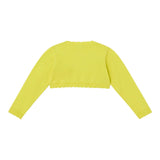 Mayoral Solid Green Shrug For Baby Girl