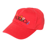 Max&amp;Co. Hat Mod Berretto Solid Color With Red Print For Girls