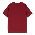 ETRO t-shirt girocollo tinta unita con logo Bordeaux per Bambino GV8P51 BORDEAUX ETRO 