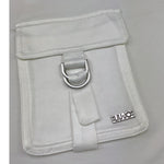 Liu Jo T-Shirt Girocollo Tinta Unita con Taschino Modello Crop per Bambina GA5016 BIANCO LIU JO 