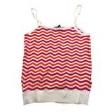 Cecyle Tricolor Top With White Pattern For Girls