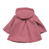 MAYORAL cappotto tinta unita modello teddy con cappuccio Rosa per Neonata 2478 ROSA MAYORAL 