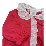 Dolcimonelli Tutina Manica Lunga tinta unita Rosa per Neonata 436504008 ROSA DOLCIMONELLI 