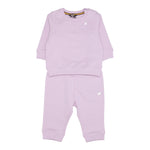 K-WAY completo 2 pezzi felpa-pantalone tinta unita Lilla per Neonata K41384W LILLA K-WAY 