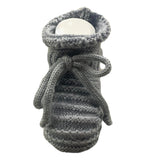 MARTIN ARANDA babbucce tintaunita con ricami Azzurro per Neonato L02310065 AZZURRO MARTIN ARANDA 