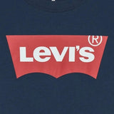Levi'S T-Shirt Girocollo Tinta Unita con Stampa per Bambino 9E81577 BLU LEVI'S 