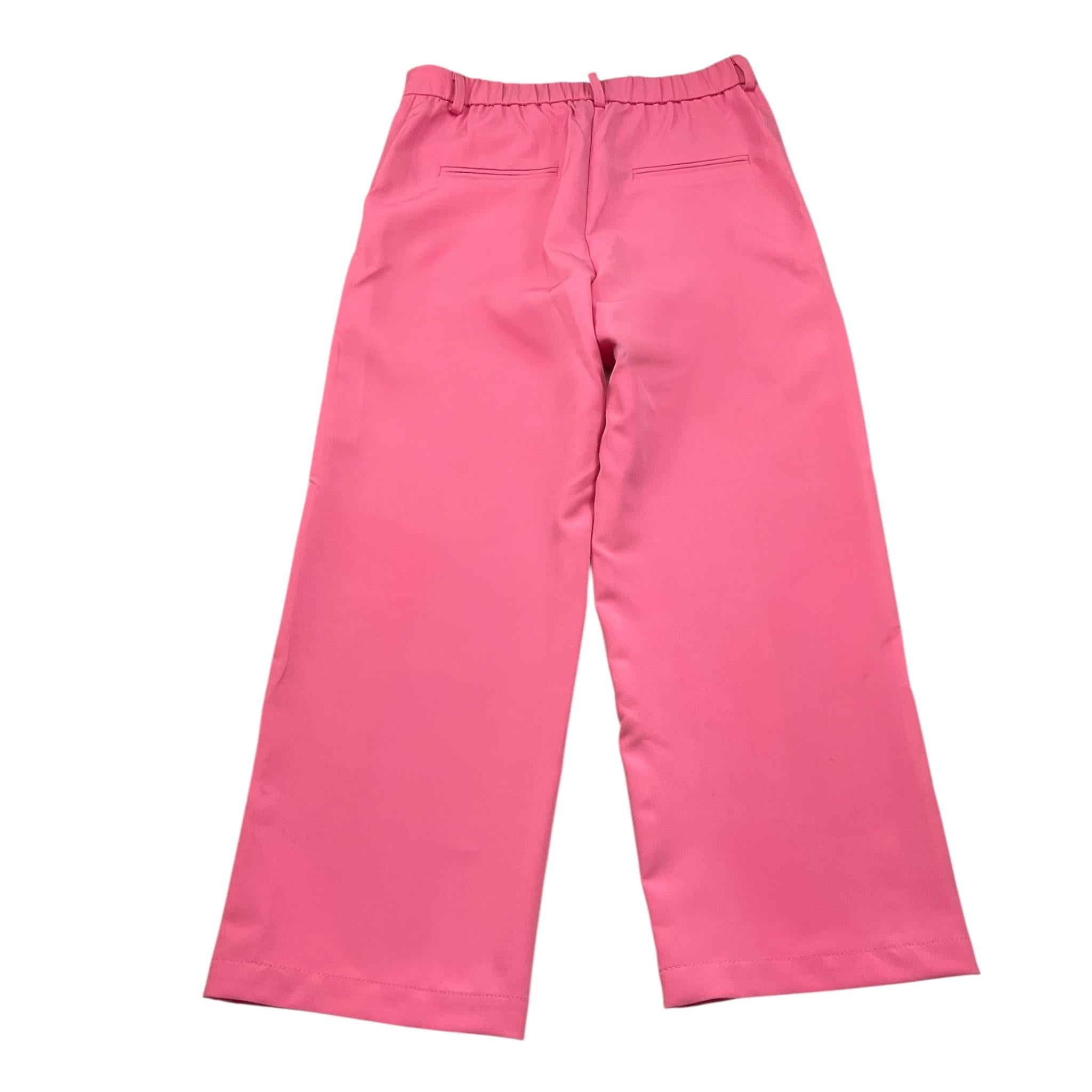 Fracomina Pantalone Tinta Unita con Elastico In Vita per Bambina FM1008 ROSA FRACOMINA 