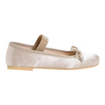 Twinset Ballerina Tinta Unita con Elastico per Bambina 251GCJ022 BEIGE TWINSET 