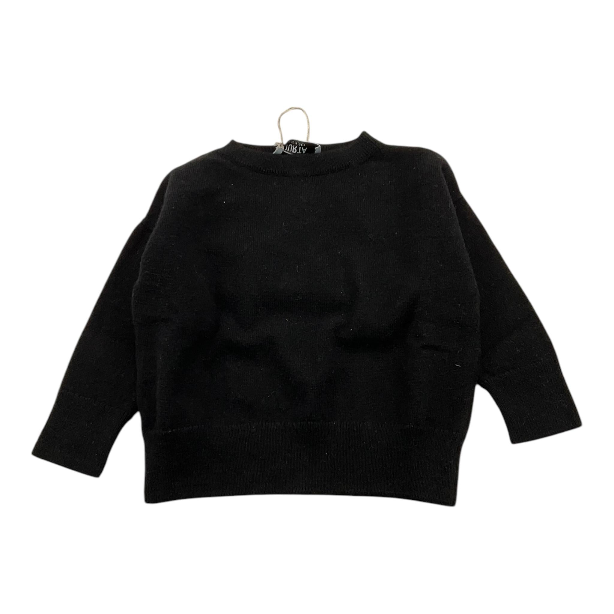 JURTA maglia girocollo tinta unita  Nero per Neonato WG407N NERO JURTA 