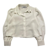 HATE LOVE camicia manica lunga tinta unita Bianco per Bambina OJSH00719 BIANCO HATE LOVE 