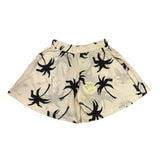 Barrow Kids Shorts Solid Color With Beige Print For Girls