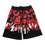 Neil Barrett Solid Color Tracksuit Bermuda Shorts With Elastic Waist Black For Boys