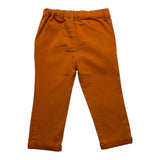 Carre'Ment Beau Plain Pants With Adjustable Waist Camel For Newborn