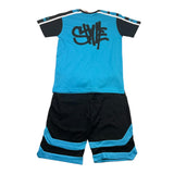 Yours Complete T-Shirt-Bermuda Blue For Kids