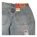 LEVI'S jeans tinta unita modello palazzo Azzurro per Bambina 4EK991 AZZURRO LEVI'S 