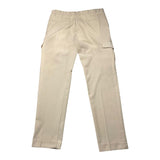 I'M Brian Plain Pants With Adjustable Waist Cream For Boys