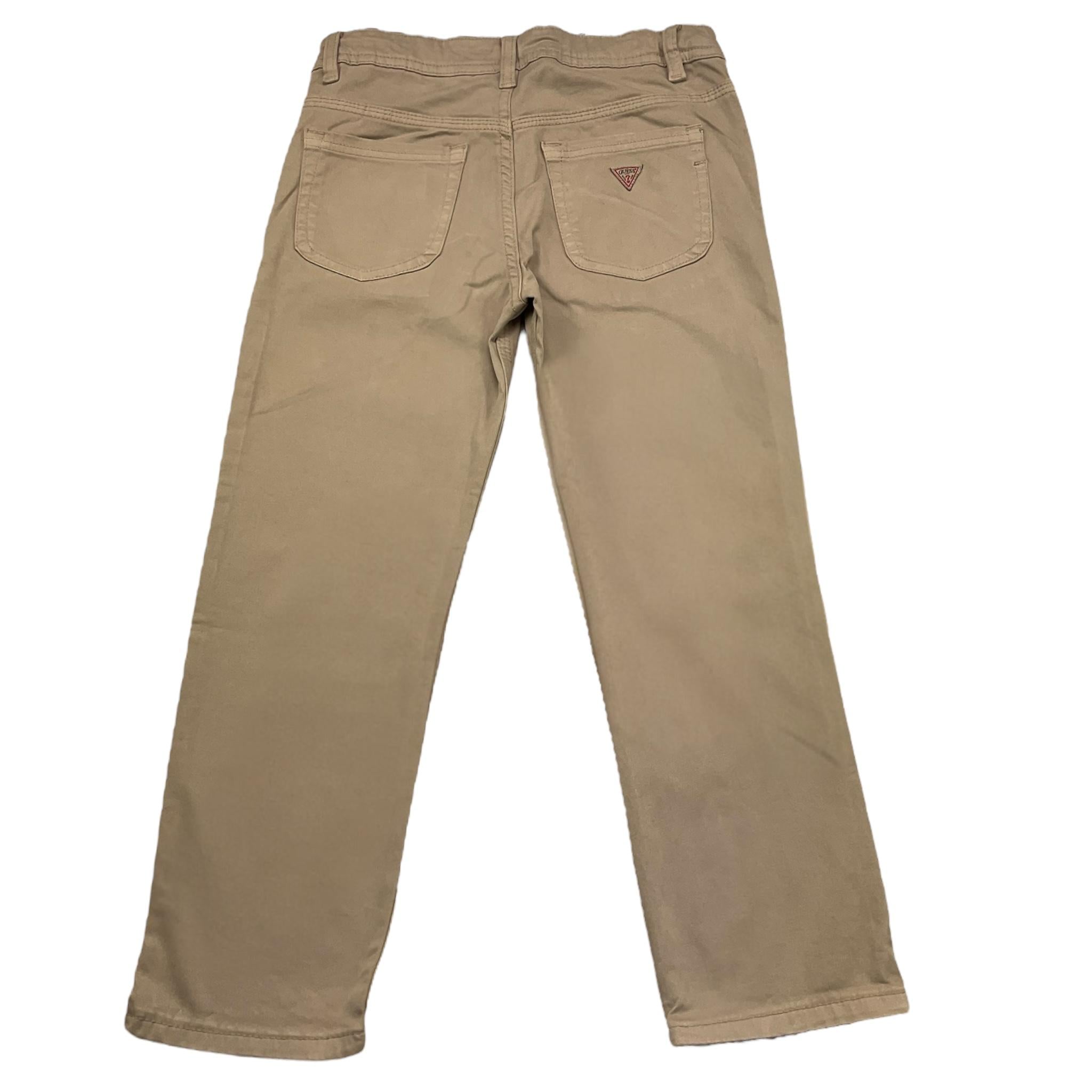 GUESS pantalone tinta unita con girovita regolable Beige per Bambino N4YB05WDD52 BEIGE GUESS 