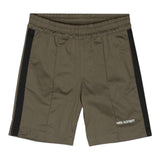 Neil Barrett Solid Color Elastic Waist Bermuda Shorts Green For Boys