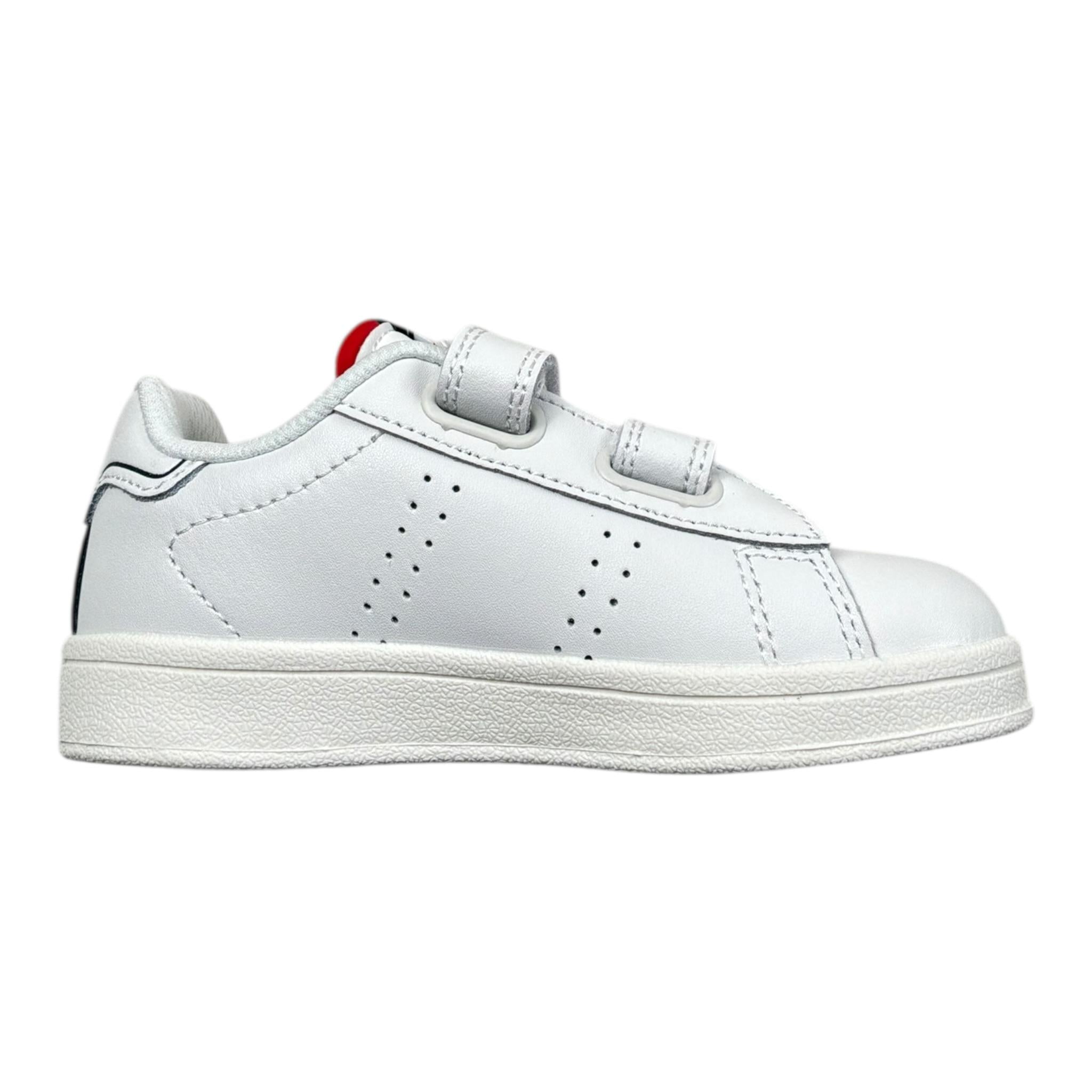 Pepe Feamo Sneakers Tinta Unita con Strappi per Bambino PBS00002 BIANCO PEPE FEAMO 