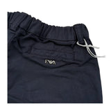 Emporio Armani Bermuda Tinta Unita con Elastico In Vita per Neonato 8NHS60 BLU EMPORIO ARMANI 