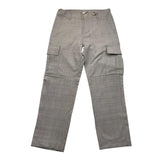 Eleventy Solid Color Pants With Adjustable Waistband Grey For Boys
