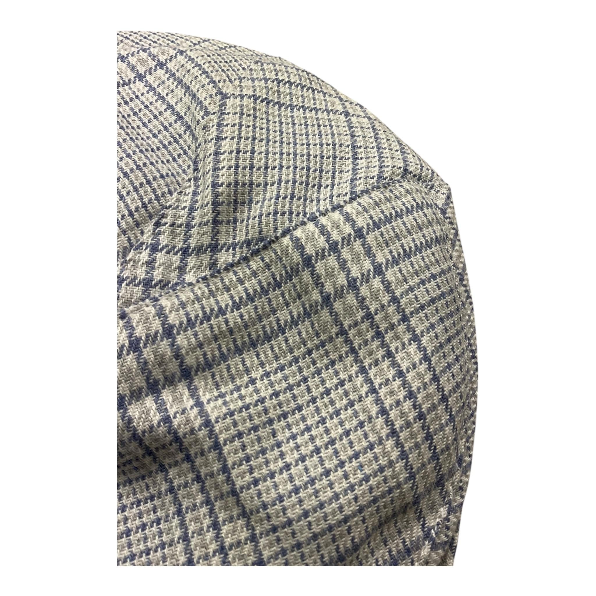 DILU' cappello tinta unita modello coppola con microfantasia Bianco per Neonato I22804 BIANCO DILU' 