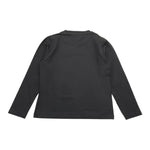 GAELLE shirt girocollo tinta unita con stampa Nero per Bambina 2741M00316X NERO GAELLE 