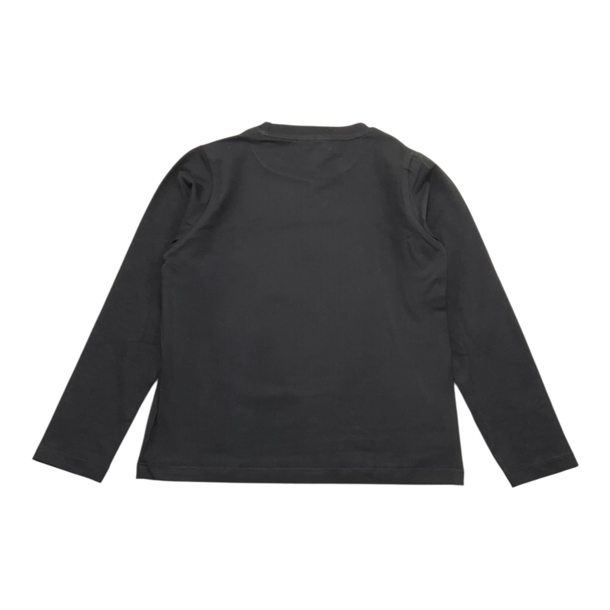 GAELLE shirt girocollo tinta unita con stampa Nero per Bambina 2741M00316X NERO GAELLE 