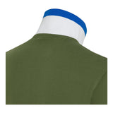 Sun68 Polo Shirt Half Sleeve Solid Color With Contrast Pocket Green For Boys