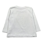 Daniele Alessandrini Shirt Girocollo Tinta Unita con Logo per Neonato 1291M00072N BIANCO DANIELE ALESSANDRINI 