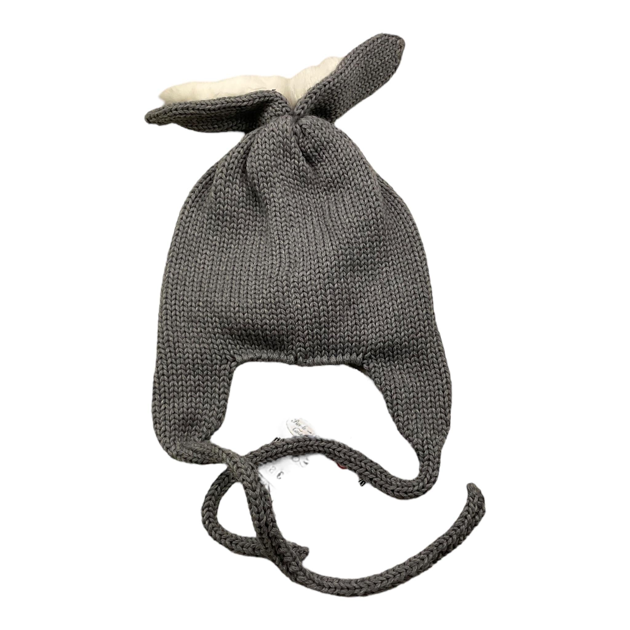 CATYA cappello tinta unita con orecchie Grigio per Neonato 721574 GRIGIO CATYA 