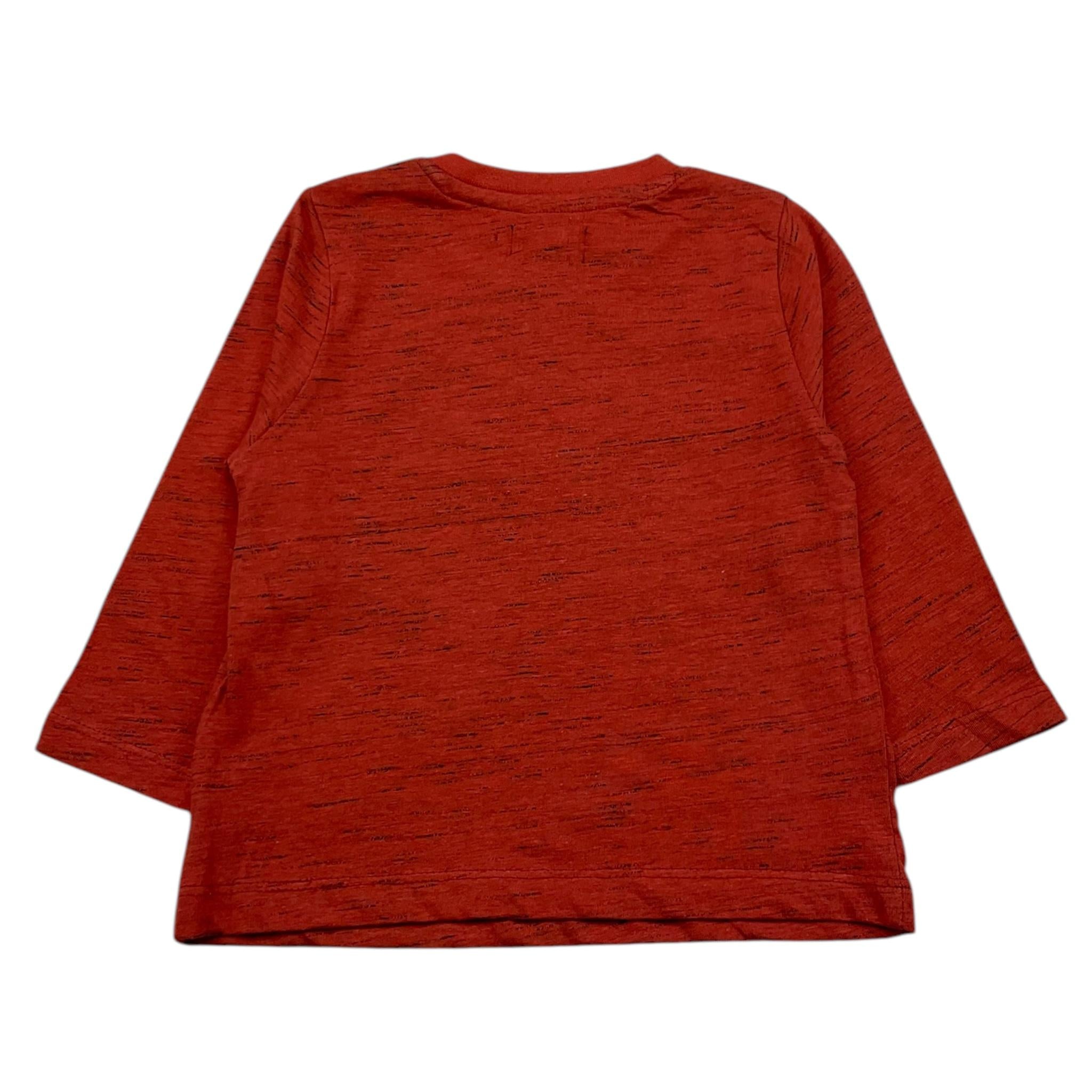 CANADA HOUSE shirt girocollo tinta unita con stampa in contrasto Ruggine per Neonato 24454020 RUGGINE CANADA HOUSE 