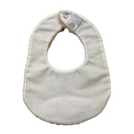 MARLU' bavetta tinta unita con applicazione Beige per Neonata IB56BAV BEIGE MARLU' 