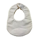 MARLU' bavetta tinta unita con applicazione Beige per Neonata IB56BAV BEIGE MARLU' 