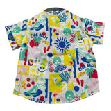 Manuel Ritz Camicia Mezza Manica Stampa Fantasia Bianco per Neonato MR2587 BIANCO MANUEL RITZ 