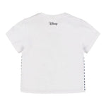 Saint Barth T-Shirt Girocollo Tinta Unita con Stampa Minnie per Neonata ELLYMN BIANCO SAINT BARTH 