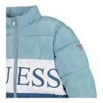 GUESS giubbino con cappuccio bicolore con logo Azzurro per Neonato N3BL02WB240 AZZURRO GUESS 