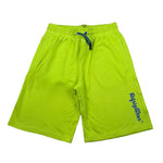 Refrigiwear Bermuda Felpa Tinta Unita con Logo per Bambino RW454 VERDE REFRIGIWEAR 